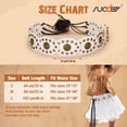 thumbnail image 6 of Women's Western Wide Belt Cowgirl Boho Disc Belt for Dresses Jeans, 6 of 6