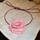 thumbnail image 1 of Collar de flores, moda, personalidad creativa, collar sencillo, collar de estilo retro oscuro para mujer, 1 of 6