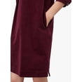 thumbnail image 3 of Joules Women's Stella Pop Over Corduroy Dress (Plum, 6), 3 of 6