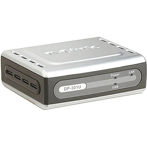 dlink dp301u 10/100tx 1usb port print server
