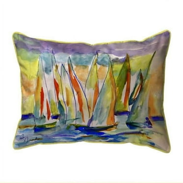 Betsy Drake HJ1203 16 x 20 in. Regatta Large Indoor & Outdoor Pillow