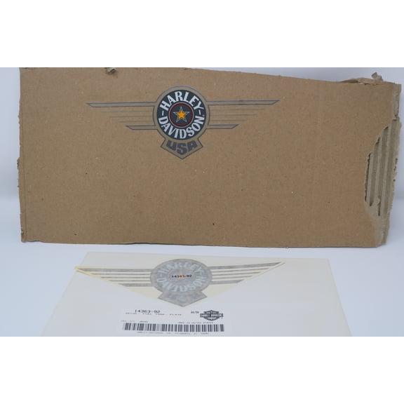 NEW OEM HARLEY FLSTF SOFTAIL FATBOY GAS TANK DECAL 14363-92