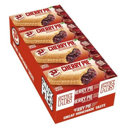 JJ s Bakery Cherry Pie Snack Pies Individual Dessert Fresh-Baked Nut-Free Kosher Parve 4 Oz Each (Pack of 12) JJ s Bakery Cherry Pie Snack Pies Individual Dessert Fresh-Baked Nut-Free Kosher Parve 4 Oz Each (Pack of 12)