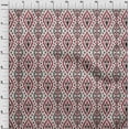 thumbnail image 3 of oneOone Silk Tabby Fabric Geometric Ikat Print Fabric By The Yard 42 Inch Wide, 3 of 4