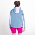 thumbnail image 3 of Dare 2B - Chaqueta Impermeable In The Lead III para Niños/Niñas (Lavanda Lupino, Bluestone), 3 of 6