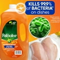 thumbnail image 5 of Ultra Palmolive Antibacterial Dishwashing Liquid Dish Soap Refill 102 Fl. Oz. Kills 99.9% of Bacteria, bundled with Heavy Duty Scotch Brite Sponge, 5 of 7