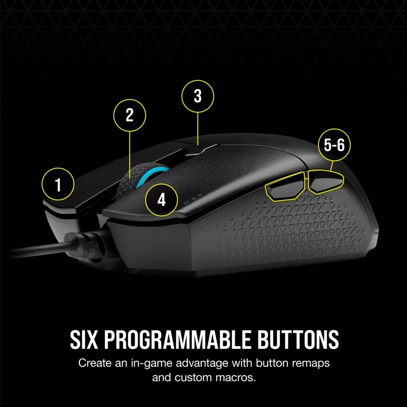 Corsair Katar Pro Ultra-Light Wired Gaming Mouse - Black