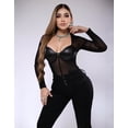 thumbnail image 5 of Jeans Negro Skinny Dama Tiro Medio Stretch NYK, 5 of 5