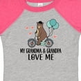 thumbnail image 4 of Inktastic Grandma Grandpa Love Me Boys Baby Bodysuit, 4 of 5