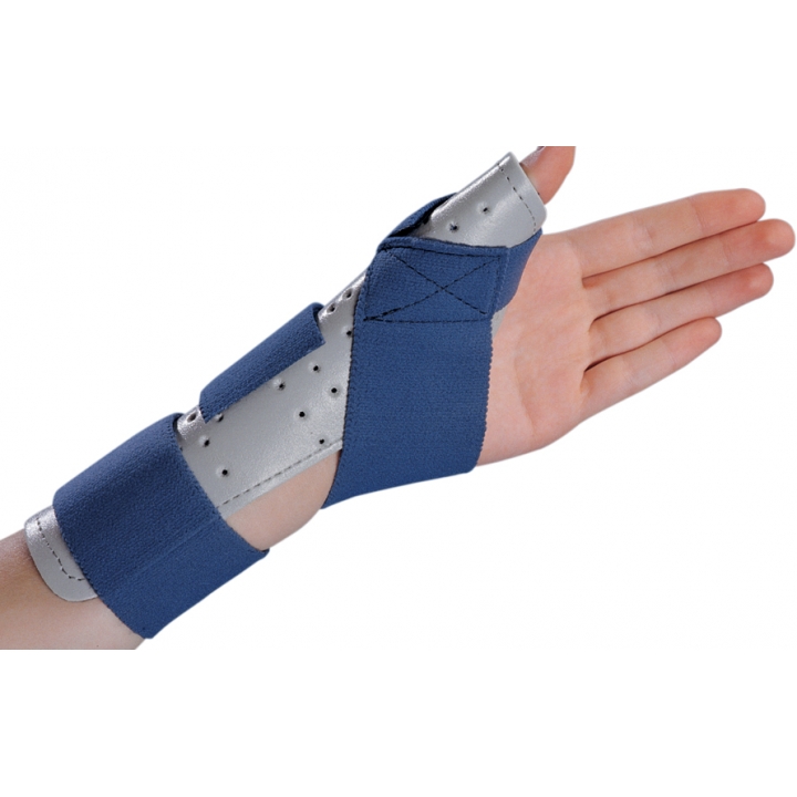 ProCare Thumb Splint Adult Large / XLarge Hook and Loop Strap Closure Left or Right Hand Blue