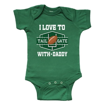 

Inktastic Football Tailgating with Daddy Gift Baby Boy or Baby Girl Bodysuit