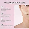 thumbnail image 3 of Silicone Scar Treatment Tape with Collagen & Tea Tree Oil - Lock in Hydration For 8+ Hours, Instant Plumping Effect, All Skin Types, 4CM*150CM Roll, 3 of 5