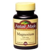 Generic Magnesium 250Mg Dietary Supplement Tablets By Nature Made - 100 Ea
