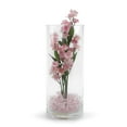 thumbnail image 5 of WGV Clear Cylinder Glass Vase, 4" W x 10" H, Floral Container, Glass Candle Holder Centerpiece for Home Accent Decor, 1 Piece, 5 of 9