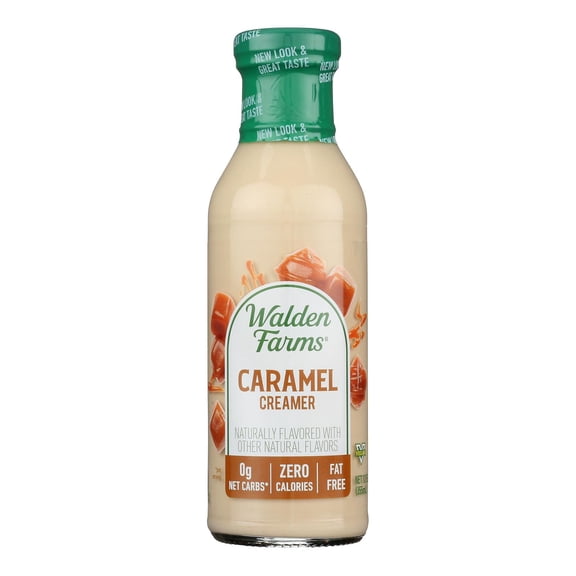 WALDEN FARMS - Naturally Flavored Coffee Creamer - 12 FO, case of 6