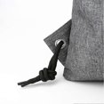 thumbnail image 4 of Drawstring Bag Gym with Pockets Sports Sack with Handle Drawstring Backpack Travel for Men Women-Gre, 4 of 5