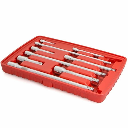 Ratchet Sockets Wrenches Wobble Extension Bar Set,