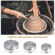 thumbnail image 3 of 3 Pack Ceramic Clay Pottery Throwing Trimming Spinner Tool, Clay Ceramic Rotary Rotary Clay Small Tools for Potter, 3 of 5