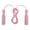Pink, variant on Rupoun Steel Wire Jumping Rope Adjustable Speed Skipping Rope with Double Bearings for Men Women Children Home Gym Workout Fitness Training Cardio Black (10 inches / 25.4 cm Handle)