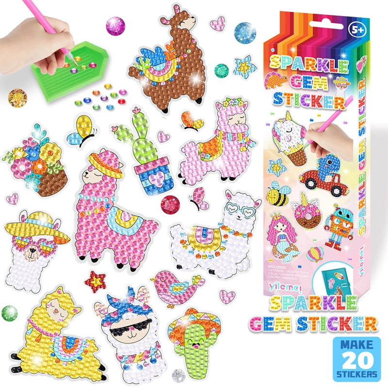 Diamond Painting Finished Review Walmart Create Your Own Gem Stickers