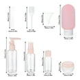 thumbnail image 2 of AOWOO 12 Pcs Travel Bottles Set, Silicone Refillable Leak Proof Travel Bottles for Toiletries, BPA Free, TSA Approved Travel Size Containers for Shampoo Conditioner Lotion Body Wash, 2 of 7