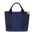 thumbnail image 2 of Agiferg Sac en Toile de Mode Sac Fourre-Tout Sac de Rangement Sac à Main Multi-Poches Sac avec Poignée, 2 of 4