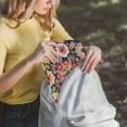 thumbnail image 5 of FORMRS 15-15.6 inch Laptop Sleeve Case Soft Carrying Quilted Computer Bag Cover, Colorful Floral Pattern, 5 of 7