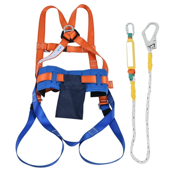 Safety Harness,Aerial Work Fall Protection Fall Protection Safety Belt Full Body Safety Belt Highly Versatile