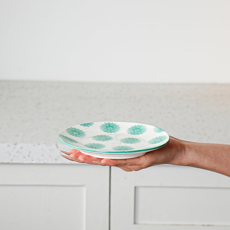 Dessert Plates Set - 6 Inch Small Appetizer Plates for Kitchen