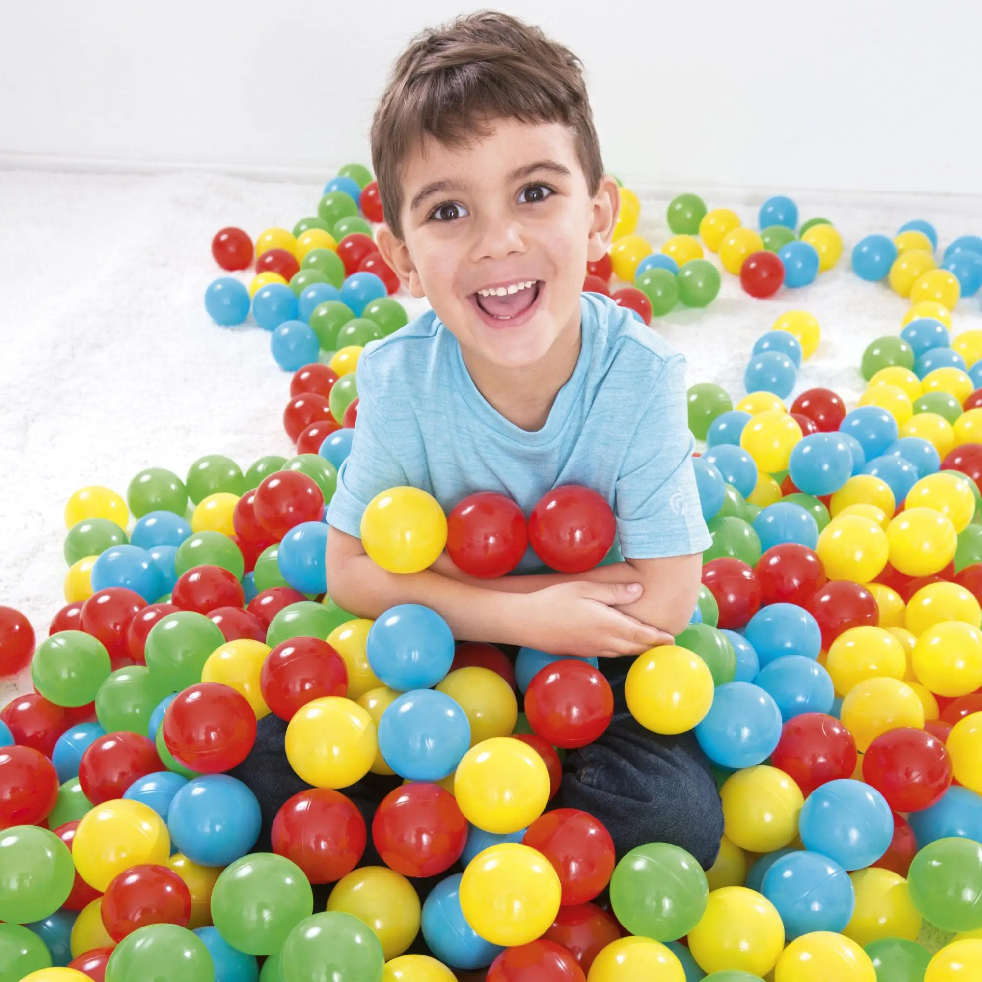 Bestway Fisher-Price Small Plastic Multi-Color Play Pit Balls, 100 Count - image 5 of 9