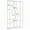 White, variant on Barara King Bookshelf, Bookcase, Display Standing Shelf,Freestanding Bookshelf, 68.9" Etagere Bookcase with 9 Open Shelves,White