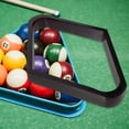thumbnail image 4 of SEWACC 1Pcs Wood Billiard Rack Rhombus Shape Style Black Color For Room Billiard Accessories, 4 of 8