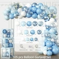 thumbnail image 2 of Morabloomy Baby Shower Decorations Set Baby Boy Theme Blue Serves 20 Guests, 260 Pieces, 2 of 8