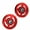 Red, variant on RitKeep M10 Aluminium Pulley Wheels Upgrade Kit – Heavy Duty, Smooth Glide, Rust-Resistant, for Home Gym Rack Systems – 2 Pack