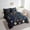 Black, variant on Erosebridal Tribal Aztec Bedding Sets King Size,Black Bed in a Bag King size,Geometry Room Decor,7-Piece