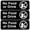 Black, variant on Excello Global Products No Food or Drink Sign: Easy to Mount Informative Plastic Sign with Symbols 9x3, Pack of 3 (Black) - EGP-HD-0267