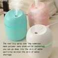 thumbnail image 2 of Mini Humidifier for Home, Cool Mist Humidifiers for Bedroom, Portable USB Alcohol Humidifier Large Capacity 220ml, Indoor Air Humidifier with Filter Cotton, Desk Humidifier Room Humidifier (Green), 2 of 5