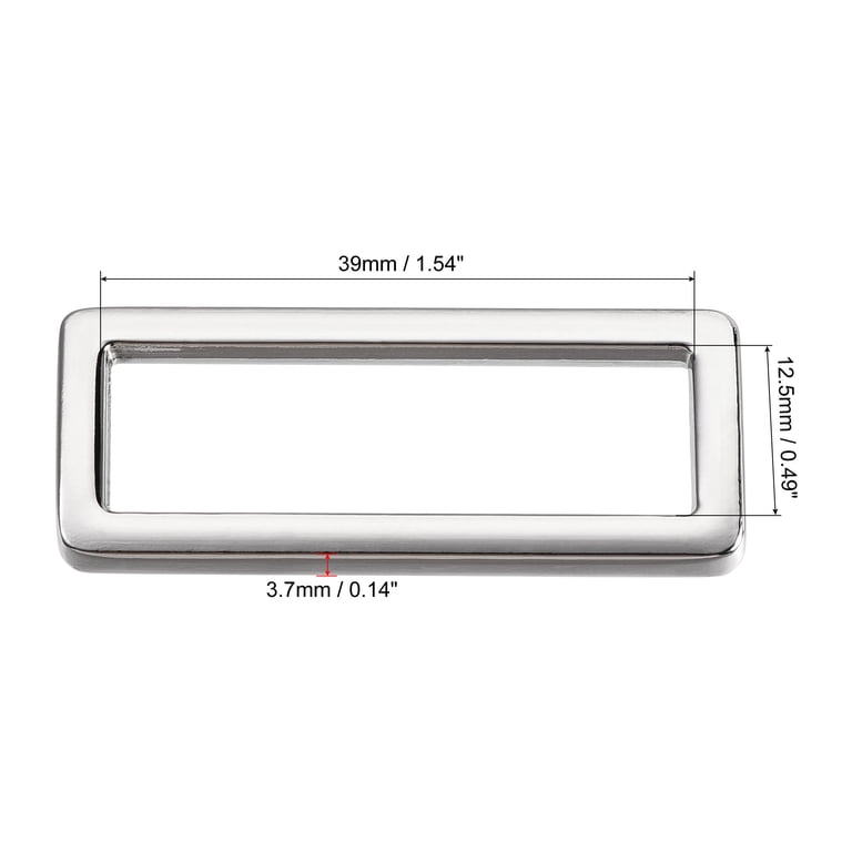 Adjustable silver tone rectangle segment hook end 29-39” shiny metallic belt EUC Buy Silver Regular Metallic Belt from Next USA main image 2