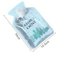 thumbnail image 6 of Tnobhg Clear PVC Hot Water Bag Cartoon Pattern Leak-proof Hot Cold Compress Pain Relief Winter Hand Feet Warmer Pouch Bottle Warm Gift, 6 of 8