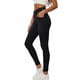 thumbnail image 1 of TaTaai Women's All Season Solid Color Faux Denim Long Pants Elastic Waist Slim Fit with Convenient Pockets Casual Versatile Comfortable Jean Trousers Gift, 1 of 5