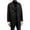 Black, variant on Mens Trench Coat Outdoor Casual Blend Anorak Jacket Versatile Functional Adventures