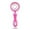 Pink, variant on Automatic Hair Braider Tool, Quick Hair Twists Braiding Device, Portable Hair Styling Tool, DIY Hair Braiding Toy for Hairstyle, Pink, 3.58*1.02*9.45in