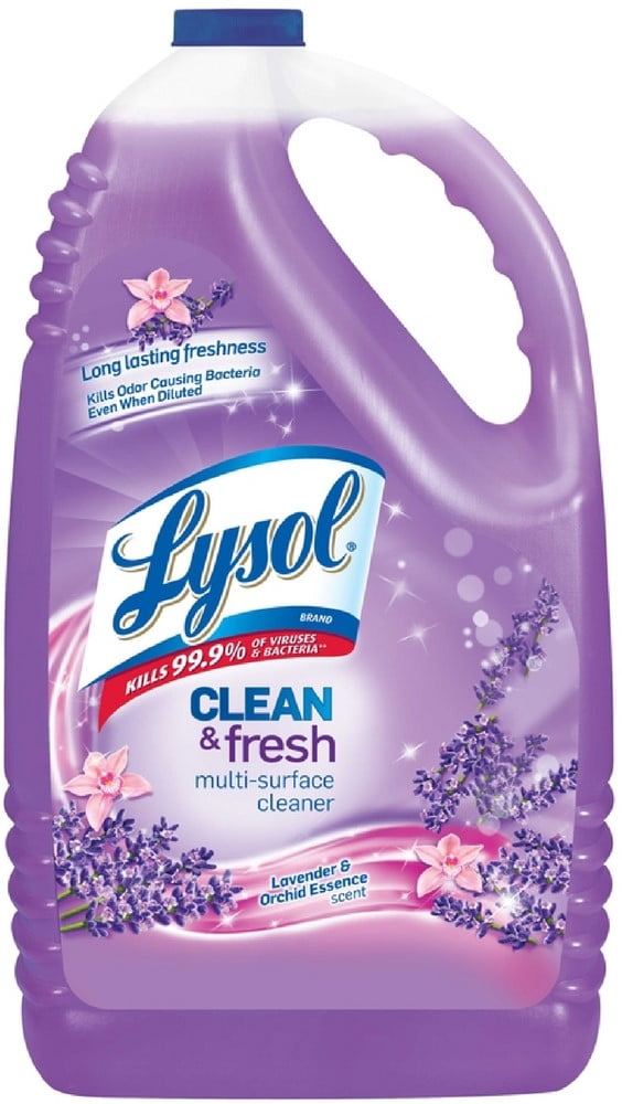 Lysol Clean & Fresh MultiSurface Cleaner, Lavender & Orchid 144 oz