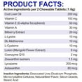thumbnail image 4 of Oimmal Eye Supplements for Dogs - 180 Eye Chewable Tablets for Vision Support - Eye Vitamins for Dogs Eye Care with Lutein, Cod Liver Oil+Vitamins & Astaxanthin - Beef Flavor, 4 of 11
