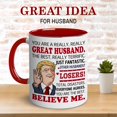 thumbnail image 2 of Taza de café BECHUSKY Best Husband Ever, regalo de cumpleaños, 325 ml, 2 of 6