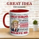 thumbnail image 2 of Taza de café BECHUSKY Best Husband Ever, regalo de cumpleaños, 325 ml, 2 of 6