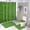 AA-3, variant on American Football Team Field Shower Curtain Waterproof Bathroom Curtain Set with Hooks Home Decor Bathroom Curtains 4pcs