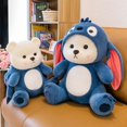 thumbnail image 3 of Venta al por mayor de periféricos de dibujos animados y Anime, muñeco de oso de peluche de punto lindo, muñeco de oso de peluche, almohada, regalo de cumpleaños, 3 of 4