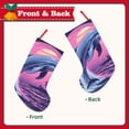 thumbnail image 2 of KLL Hawaiian Beach Dolphin for 18" Christmas Stocking Snowman Xmas Stocking Holiday Christmas Decoration Gifts for Family Kids, 2 of 8