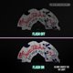 thumbnail image 3 of Fan Rave Wearhouse portátil, reflectante UV, de bambú, plegable, 3 of 6